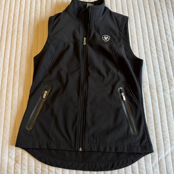 Ariat Jackets & Blazers - Ariat Black Women's Softshell Vest with AriatTek Label